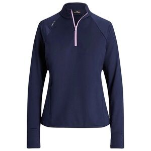 RLX by Ralph Lauren, Performance Quarter-Zip Pullover, navy, XL